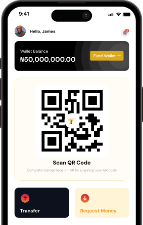 TiP Wallet Dashboard